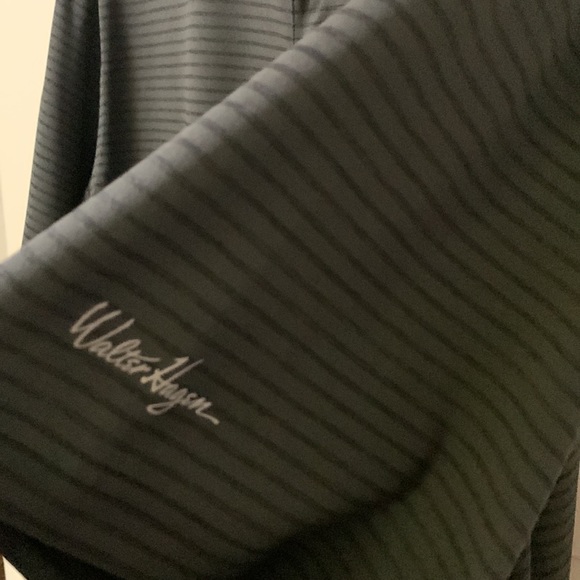 Men’s Walter Hagen Polo XL Black Striped - Picture 4 of 6